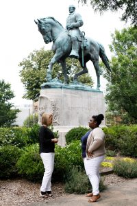 Katie Couric speaks with Zyahna Bryant, the high school student who started the petition to remove Robert E. Lee’s statue in Charlottesville.